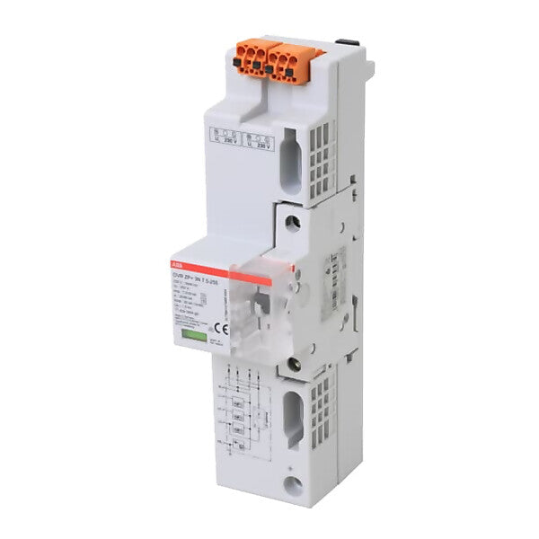ABB TT/TN-S Kombi-Ableiter OVR ZP+ 3N,12,5kA OVRZP+3N12.5-255MCB6